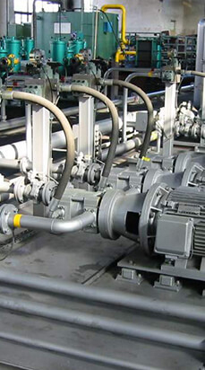 Continuous steel casting equipment