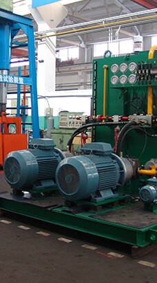 Industrial hydraulic equipment and pumps